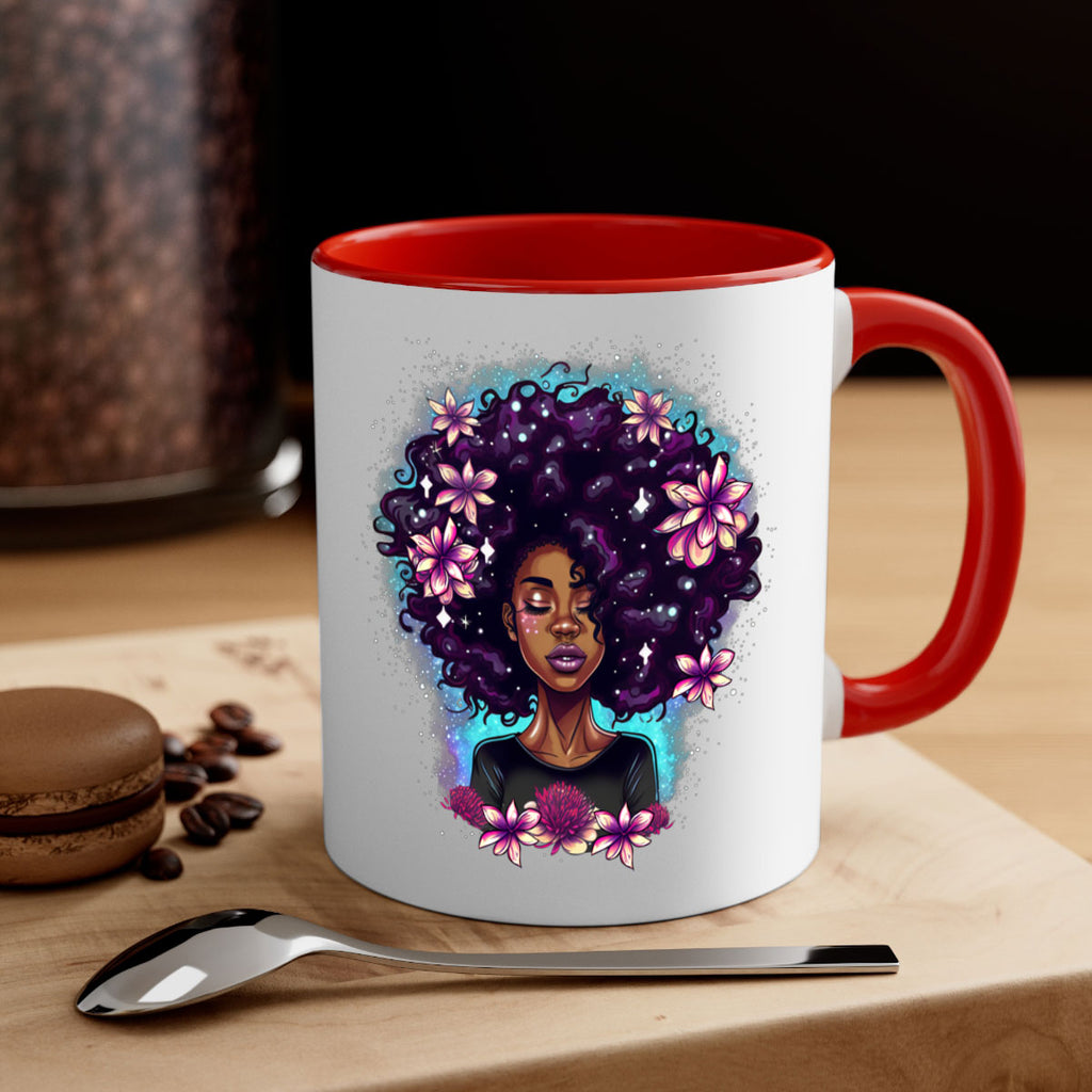 Sparkling Black Girl Design 3#- Black women - Girls-Mug / Coffee Cup
