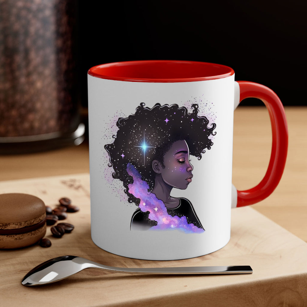 Sparkling Black Girl Design 4#- Black women - Girls-Mug / Coffee Cup