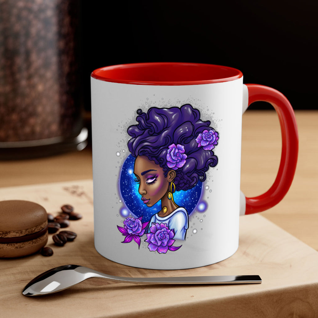Sparkling Black Girl Design 7#- Black women - Girls-Mug / Coffee Cup