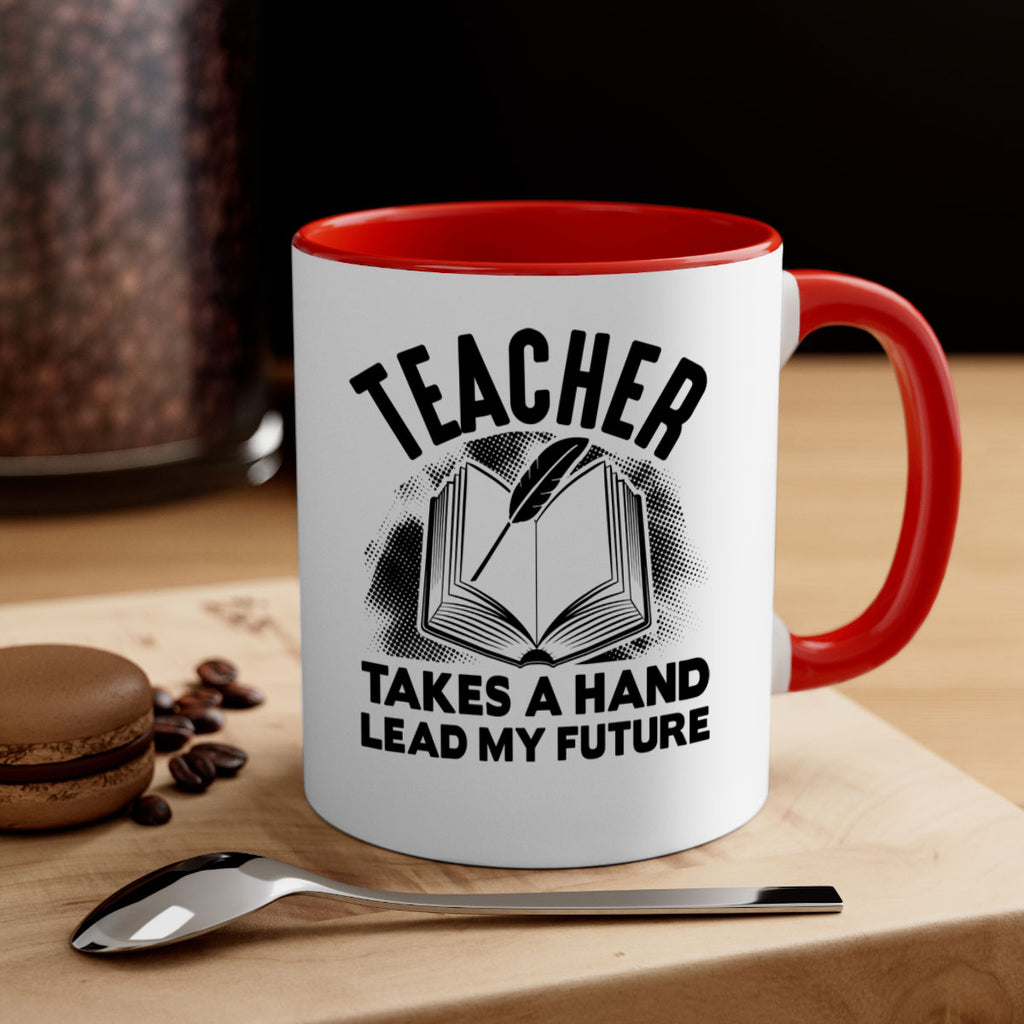 Teacher take a hand Style 202#- teacher-Mug / Coffee Cup
