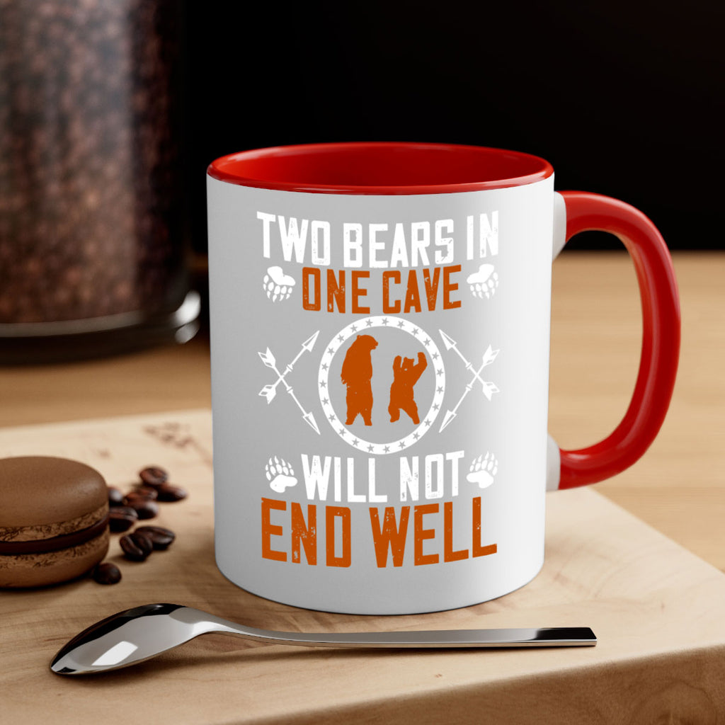 Two bears in one cave will not end well 34#- bear-Mug / Coffee Cup