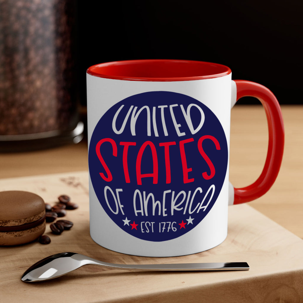 United States Of America Est Style 176#- 4th Of July-Mug / Coffee Cup