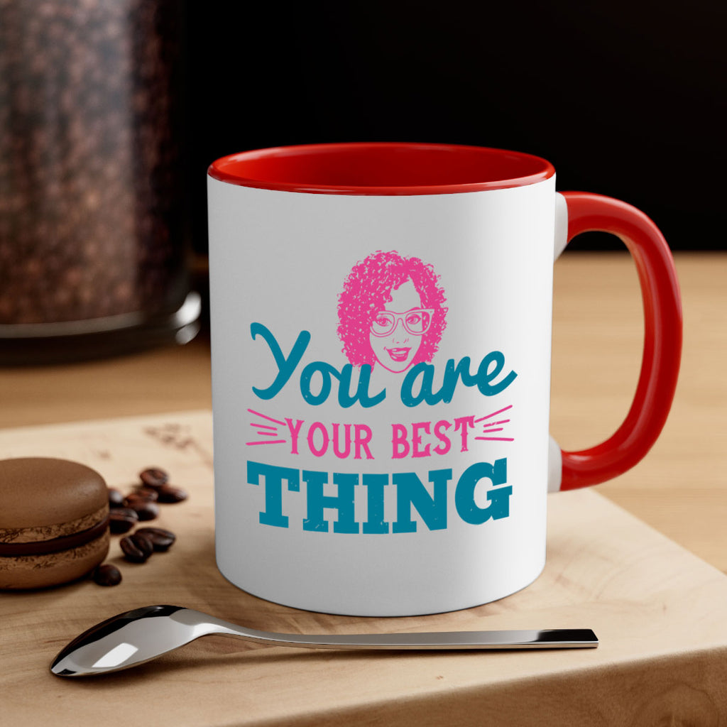 You are your best thing Style 49#- Afro - Black-Mug / Coffee Cup