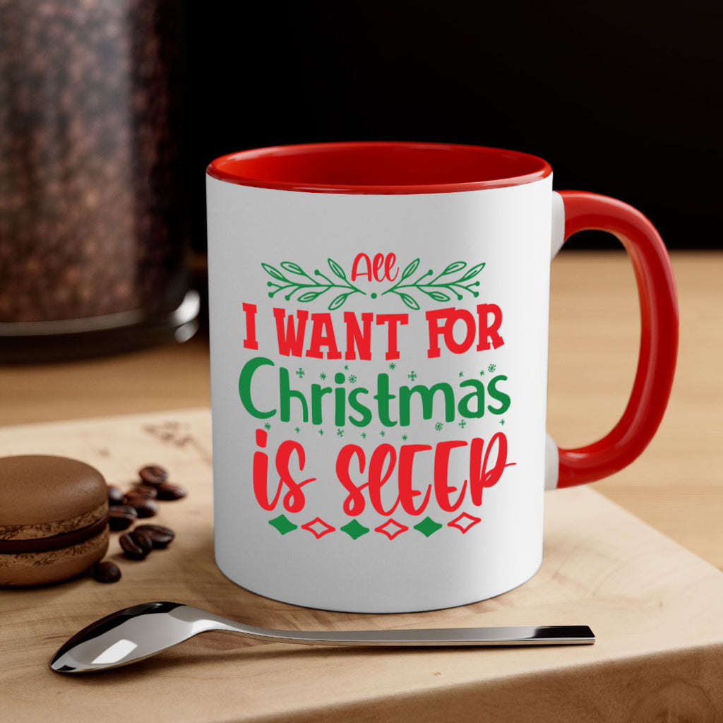 all i want for christmas is sleep style 44#- christmas-Mug / Coffee Cup