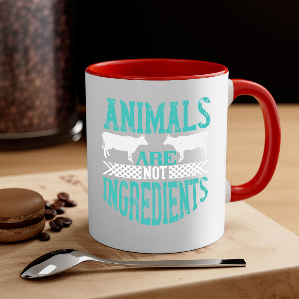 animals are not ingredients 103#- vegan-Mug / Coffee Cup