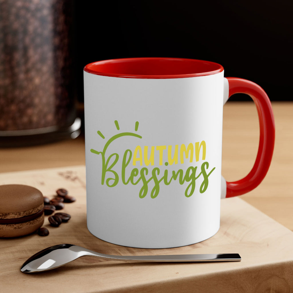 autumn blessings 66#- thanksgiving-Mug / Coffee Cup