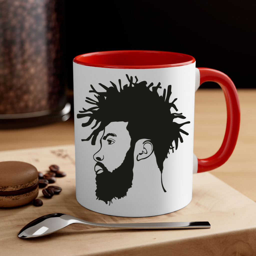 beardman 46#- Black men - Boys-Mug / Coffee Cup