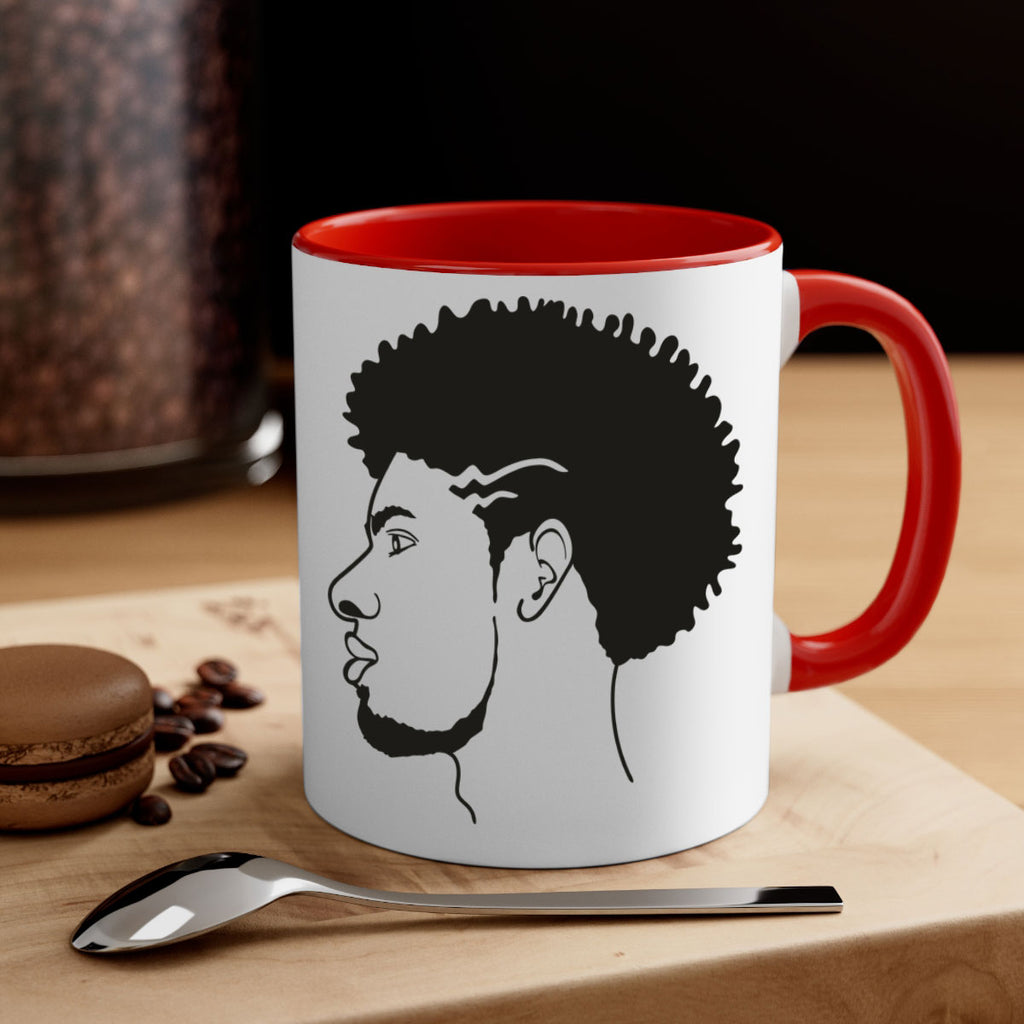 beardman 47#- Black men - Boys-Mug / Coffee Cup