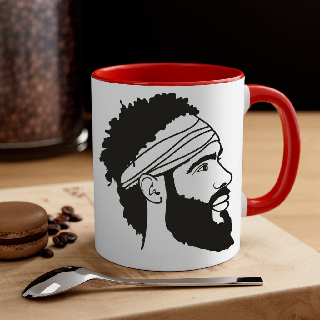 beardman 48#- Black men - Boys-Mug / Coffee Cup