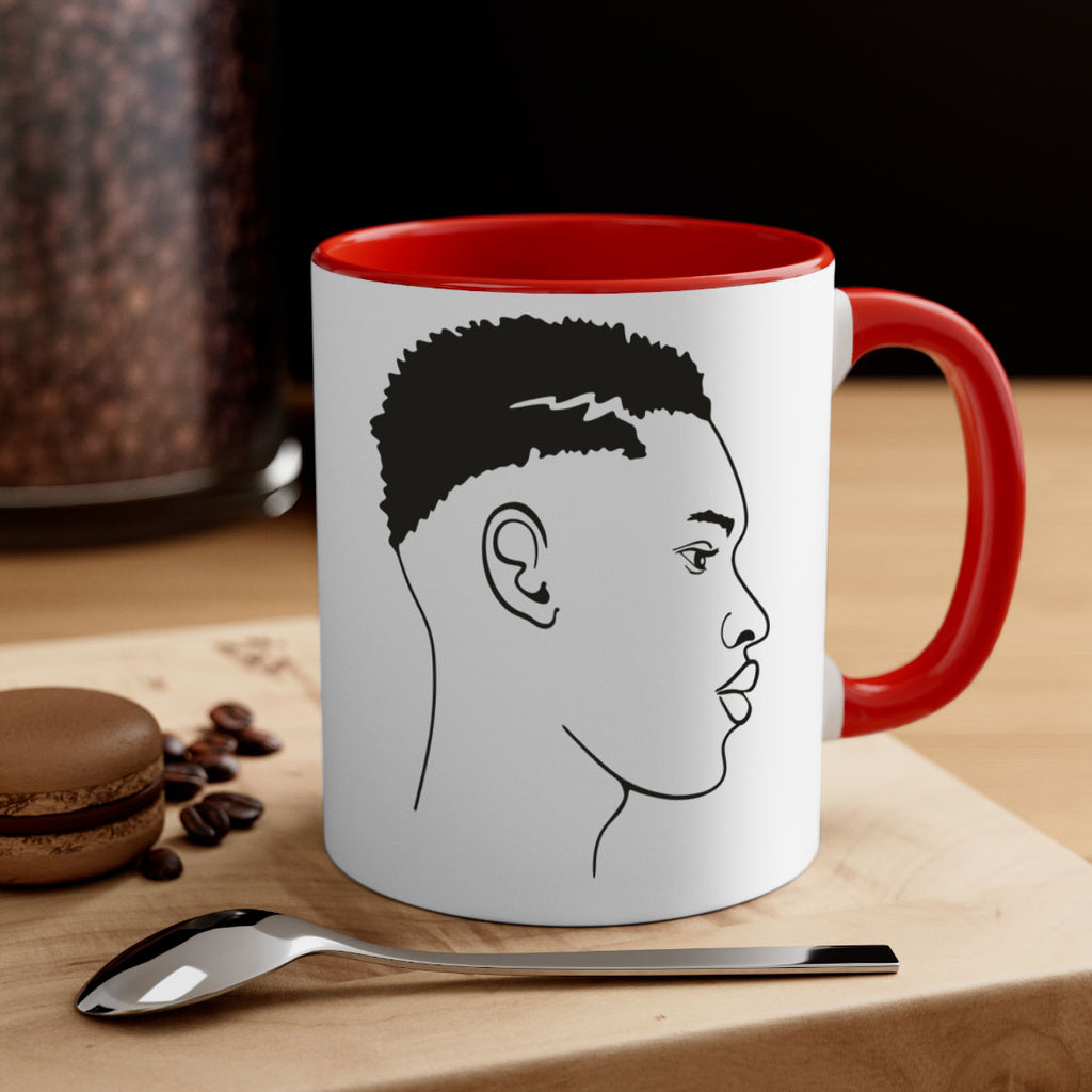 beardman 49#- Black men - Boys-Mug / Coffee Cup