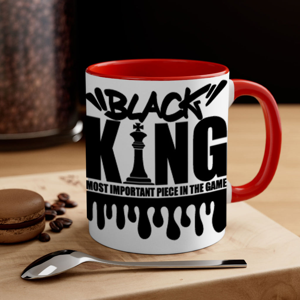 black king 174#- black words - phrases-Mug / Coffee Cup
