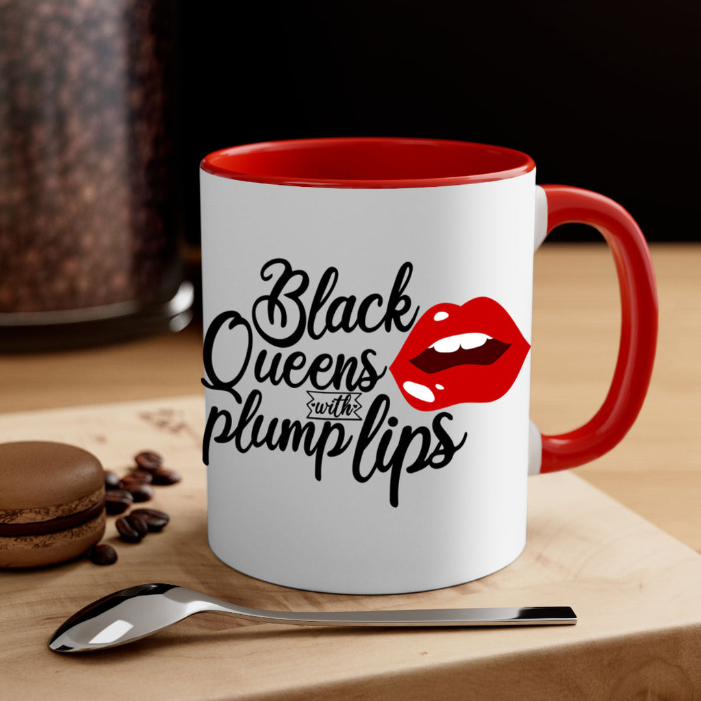 black queens plump lips Style 54#- Black women - Girls-Mug / Coffee Cup