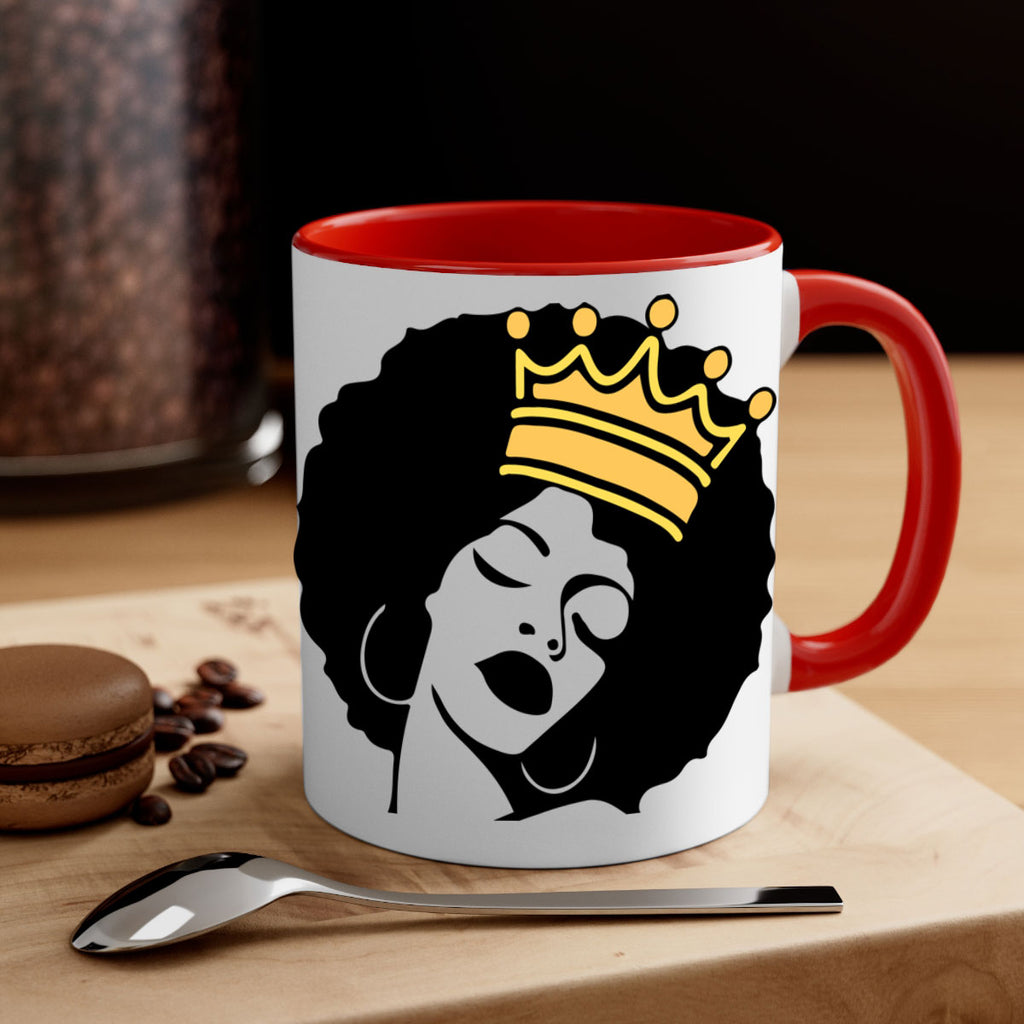 black women - queen 18#- Black women - Girls-Mug / Coffee Cup