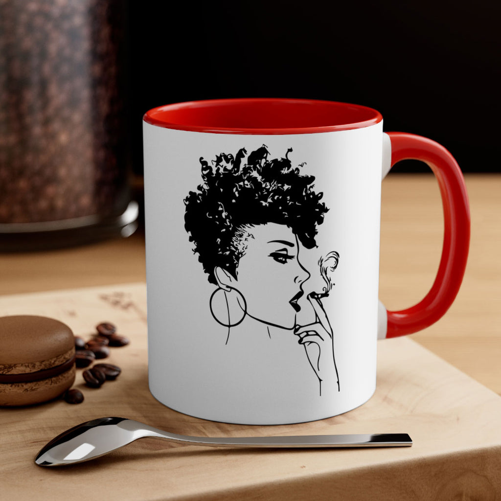 black women - queen 8#- Black women - Girls-Mug / Coffee Cup