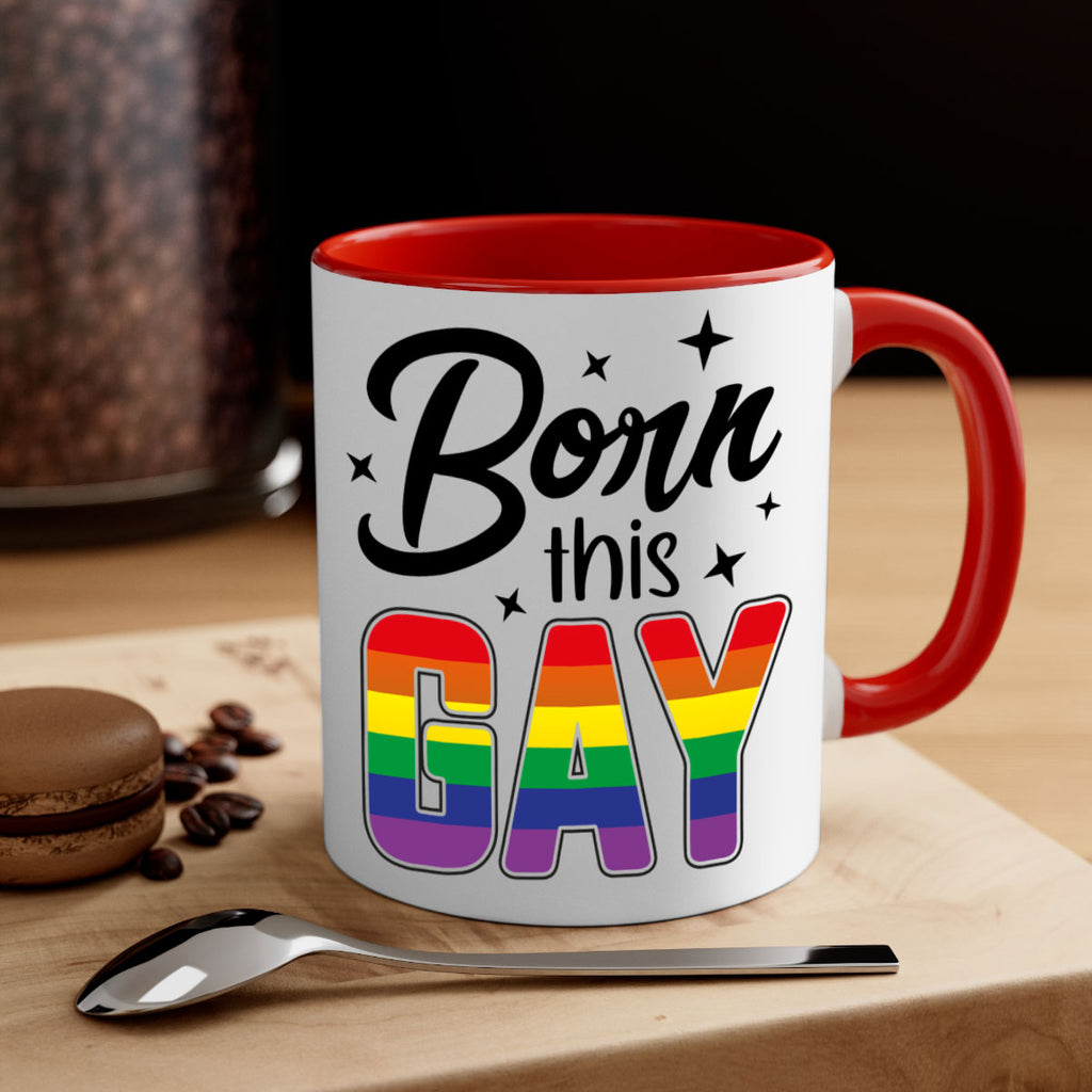 bornthisgay 154#- lgbt-Mug / Coffee Cup