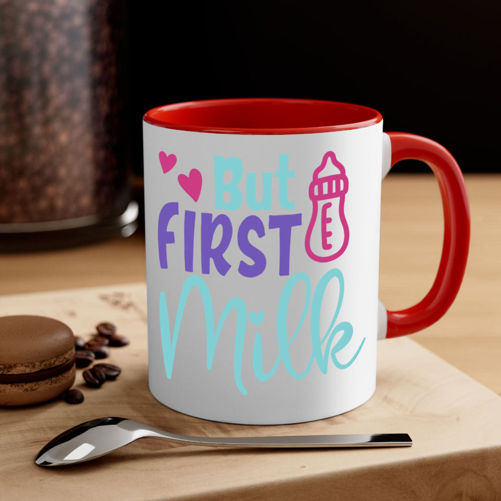 but first milk Style 274#- baby2-Mug / Coffee Cup