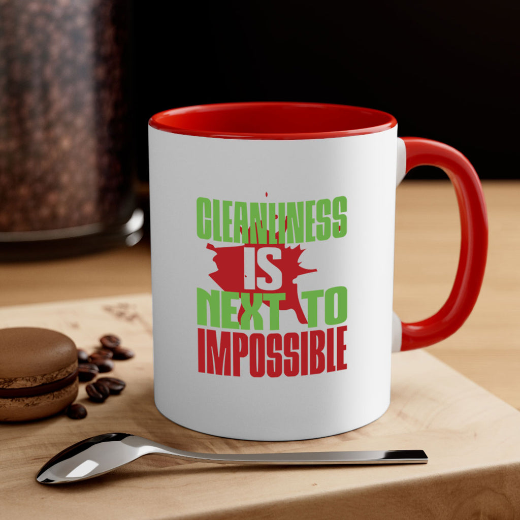 cleanilness is next to impossible Style 44#- cleaner-Mug / Coffee Cup