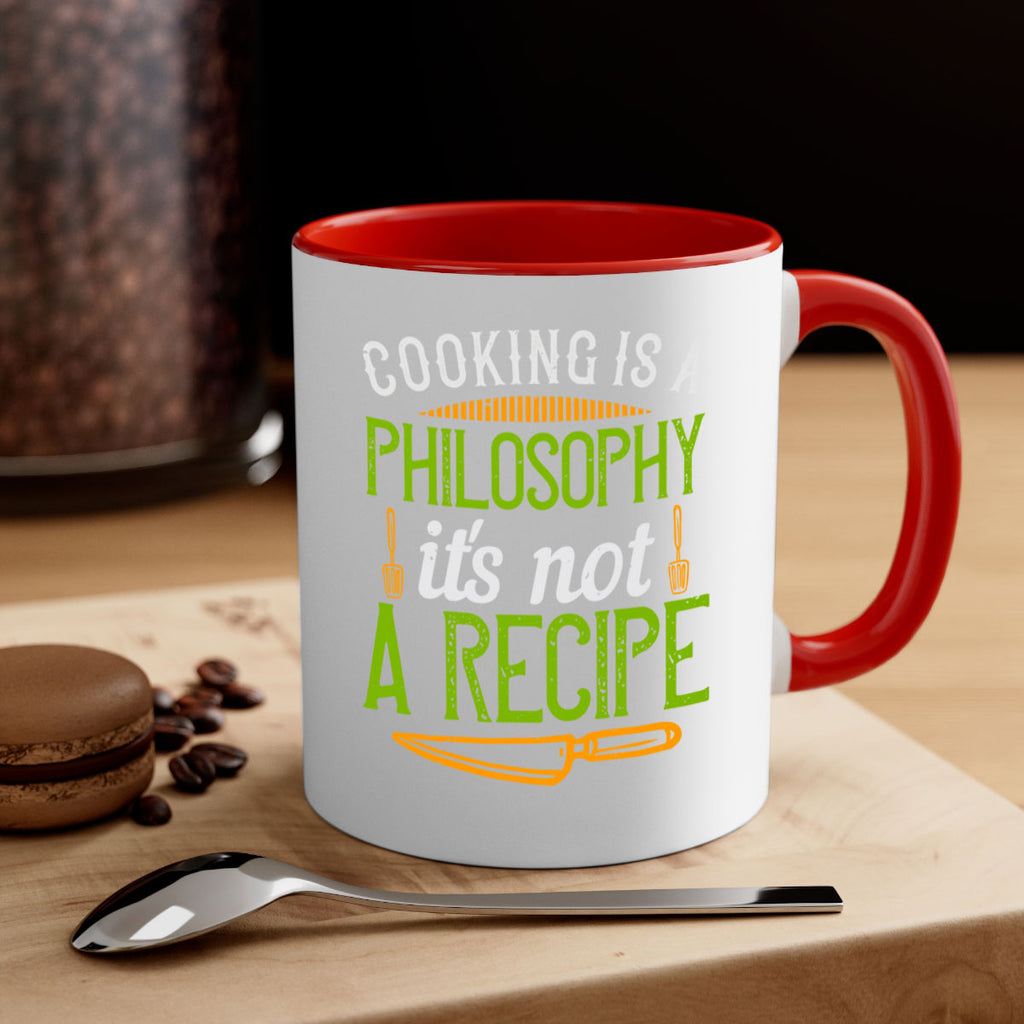 cooking is a philosophyits not a recipe 48#- cooking-Mug / Coffee Cup