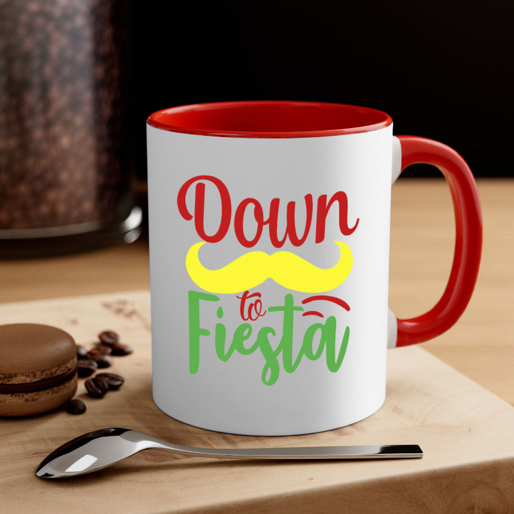 down to fiesta 3#- cinco de mayo-Mug / Coffee Cup