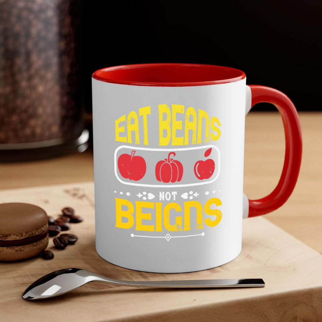 eat beansnot beigns 69#- vegan-Mug / Coffee Cup