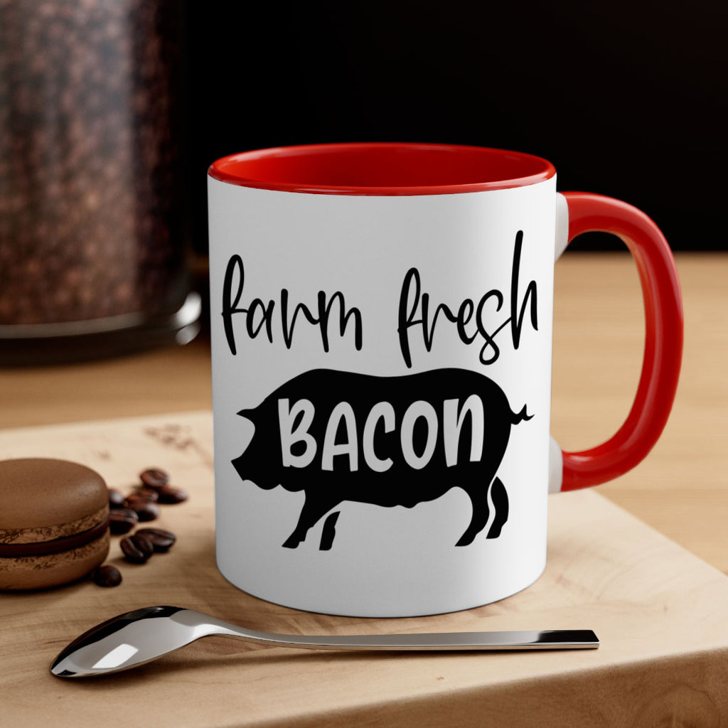 farm fresh bacon 107#- kitchen-Mug / Coffee Cup