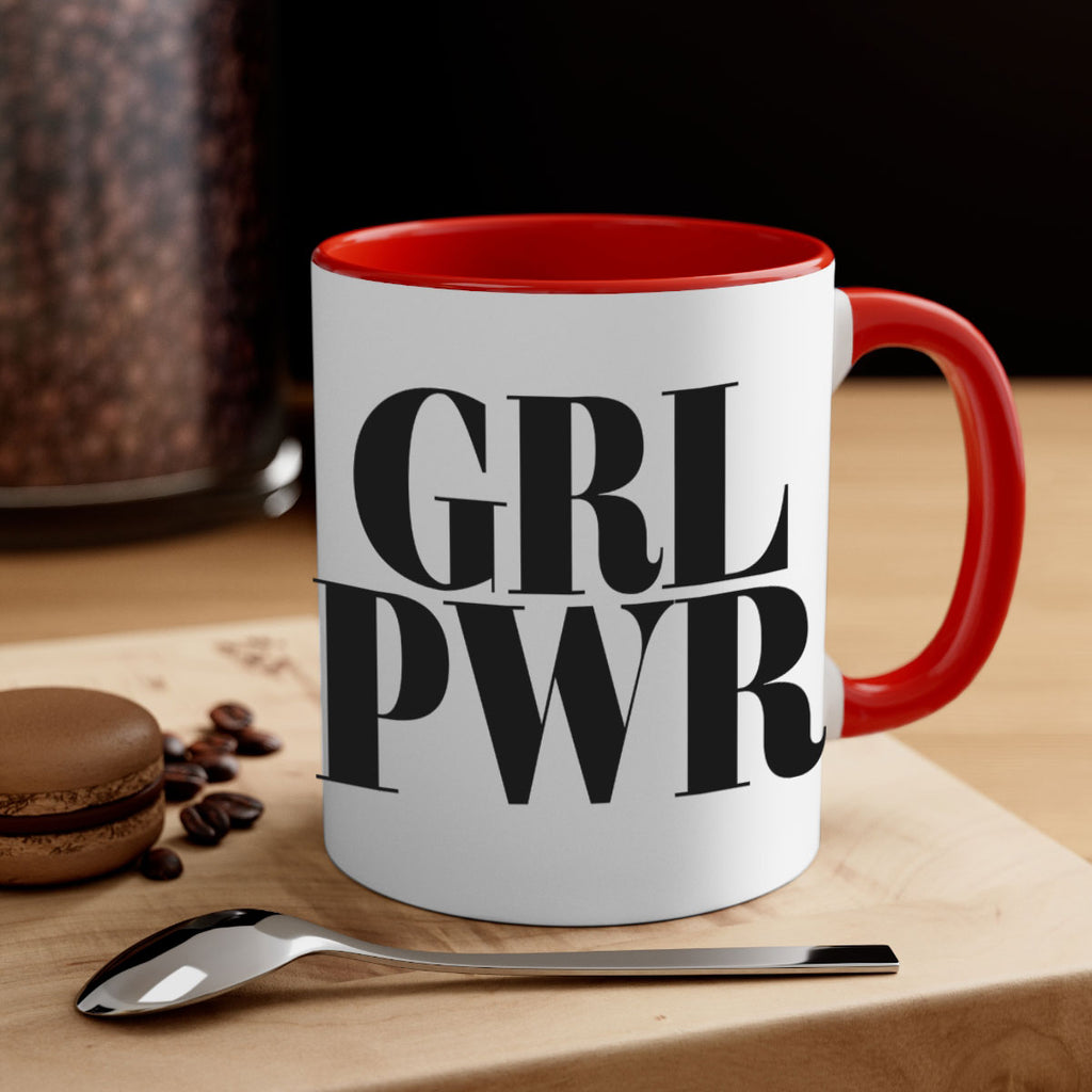 grl pwr 141#- black words - phrases-Mug / Coffee Cup