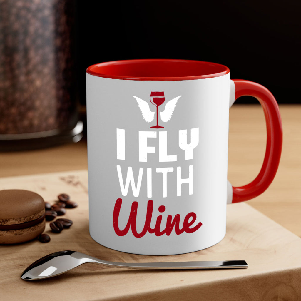 i fly with wine 212#- wine-Mug / Coffee Cup