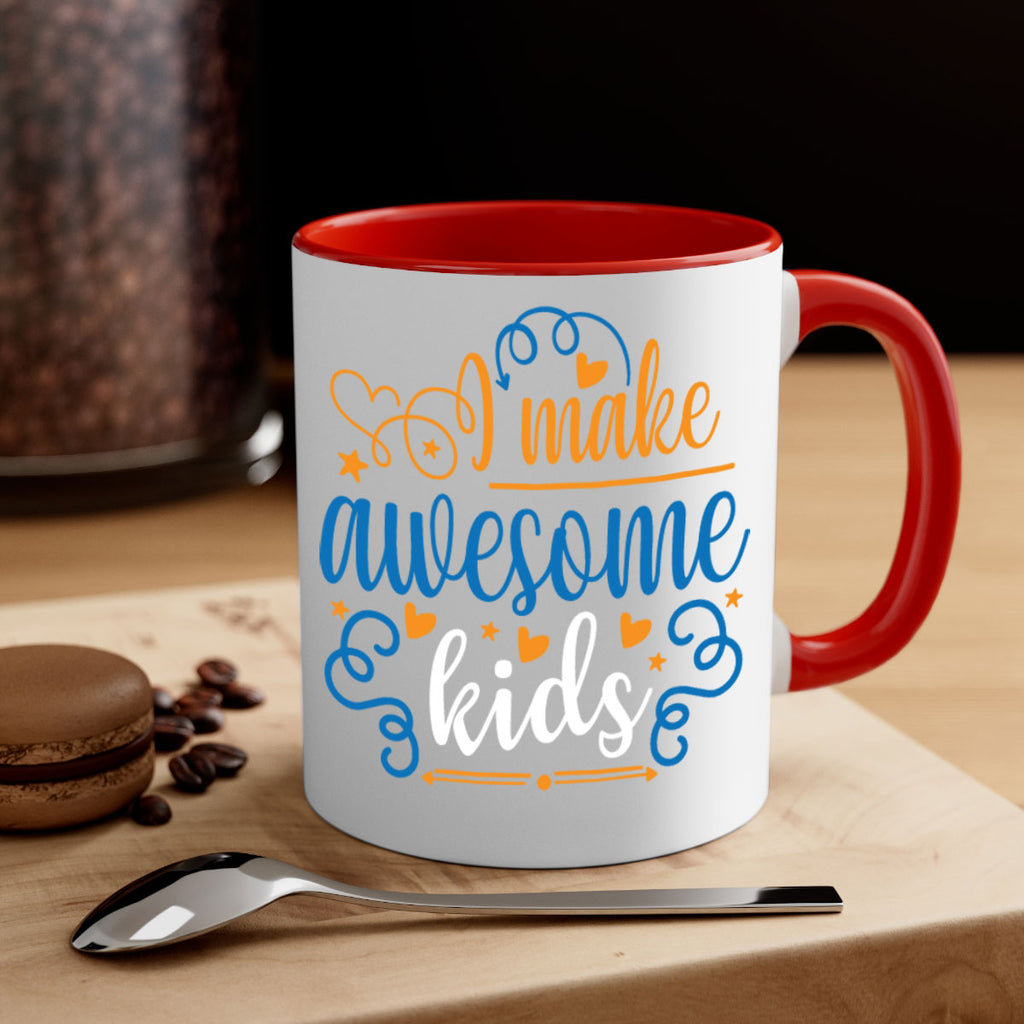 i make awesome kids 88#- fathers day-Mug / Coffee Cup