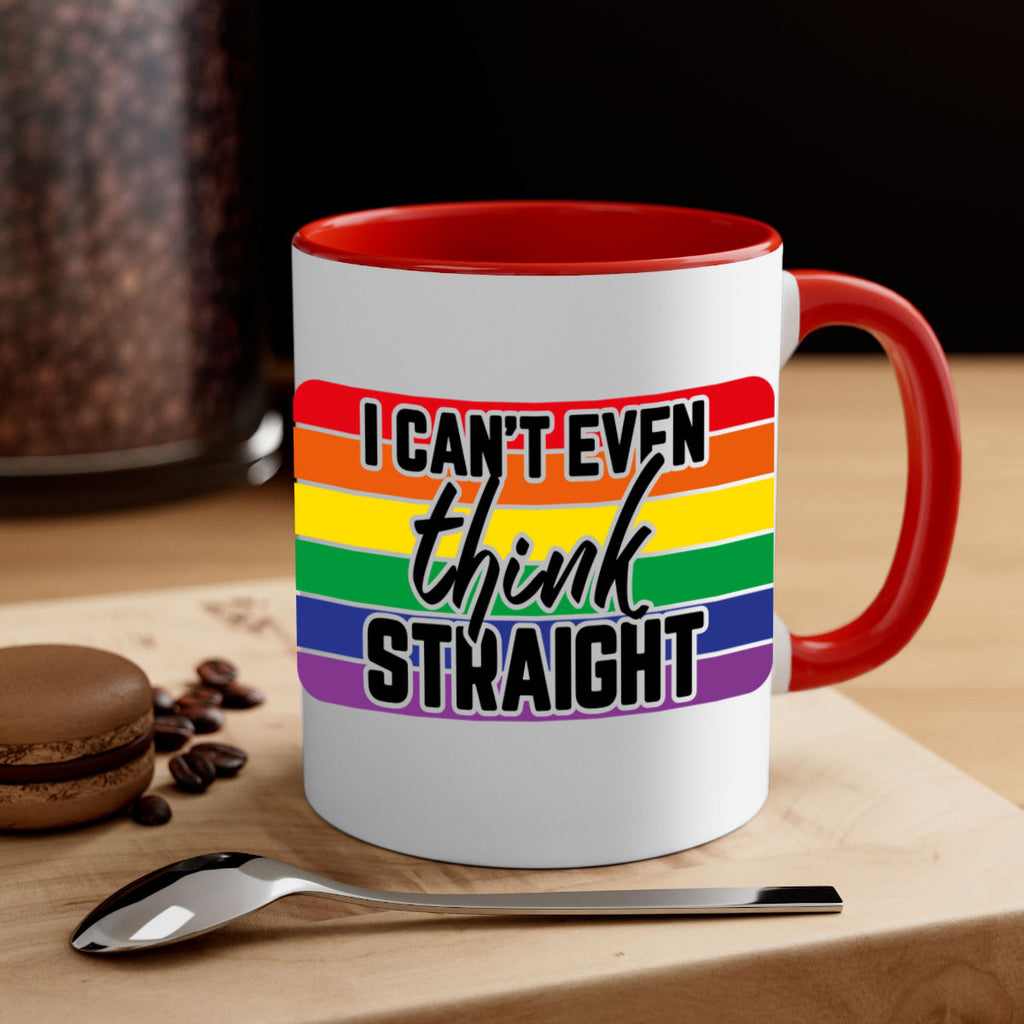 icanteventhinkstraight 123#- lgbt-Mug / Coffee Cup