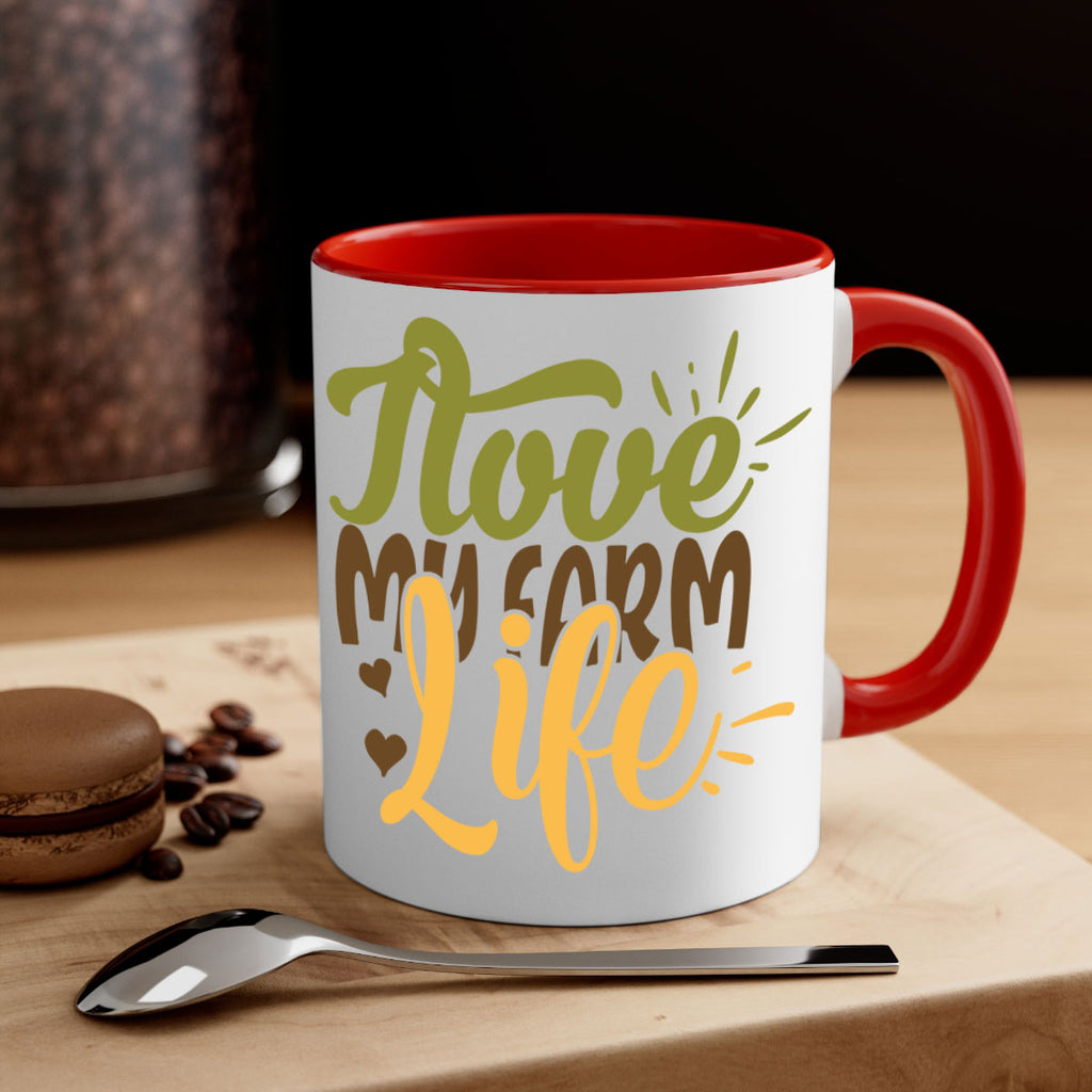 ilove my farm life 6#- Farm and garden-Mug / Coffee Cup