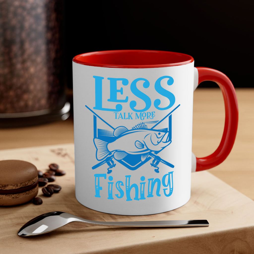 less talk more fishing 206#- fishing-Mug / Coffee Cup