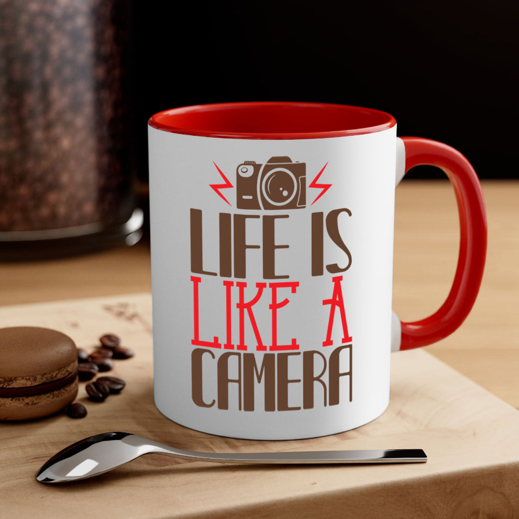 life is like a camera 25#- photography-Mug / Coffee Cup