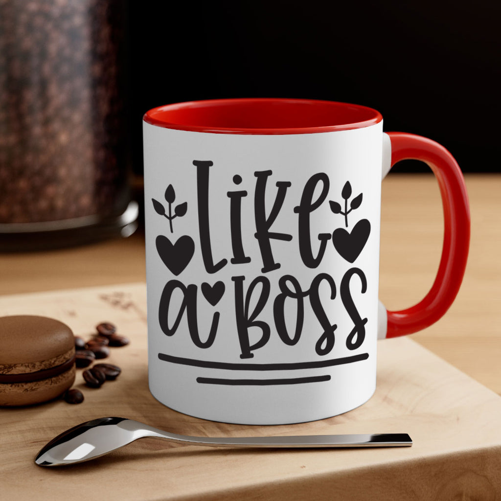 like a boss 387#- mom-Mug / Coffee Cup