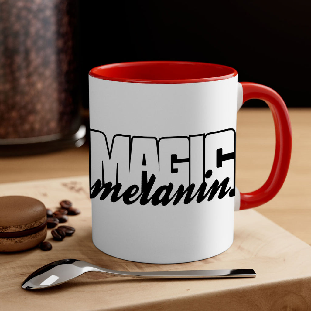 magic melanin 184#- black words - phrases-Mug / Coffee Cup