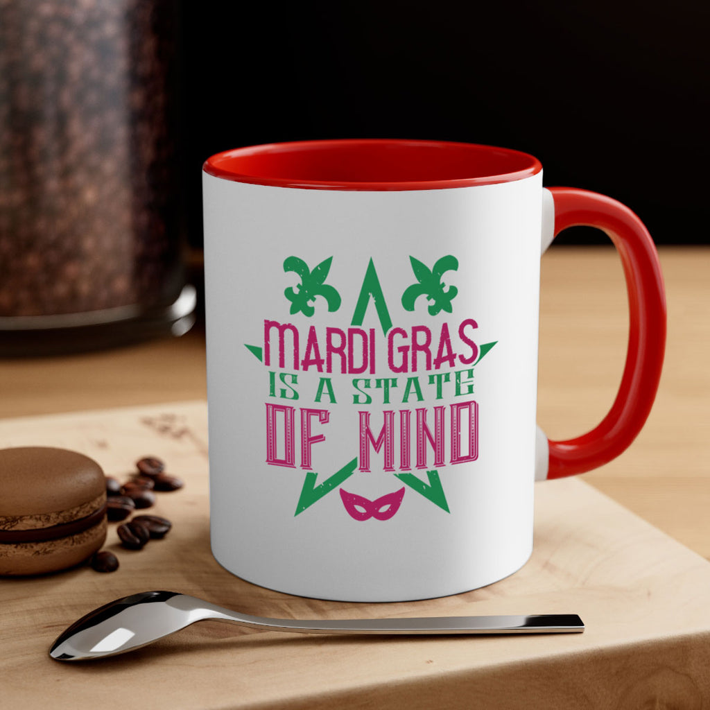 mardi gras is a state of mind 47#- mardi gras-Mug / Coffee Cup