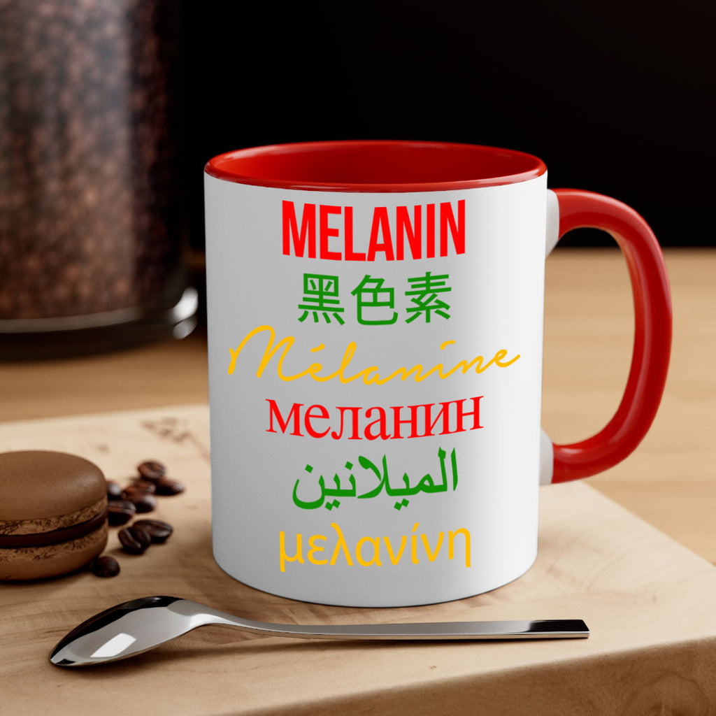 melanin multilingual 88#- black words - phrases-Mug / Coffee Cup