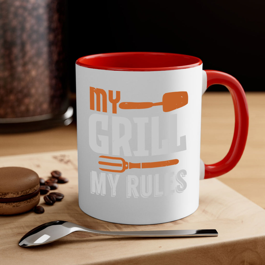 my grill my rules 20#- bbq-Mug / Coffee Cup