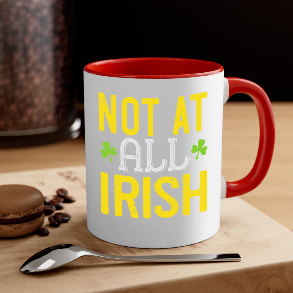 not at all irish Style 111#- St Patricks Day-Mug / Coffee Cup