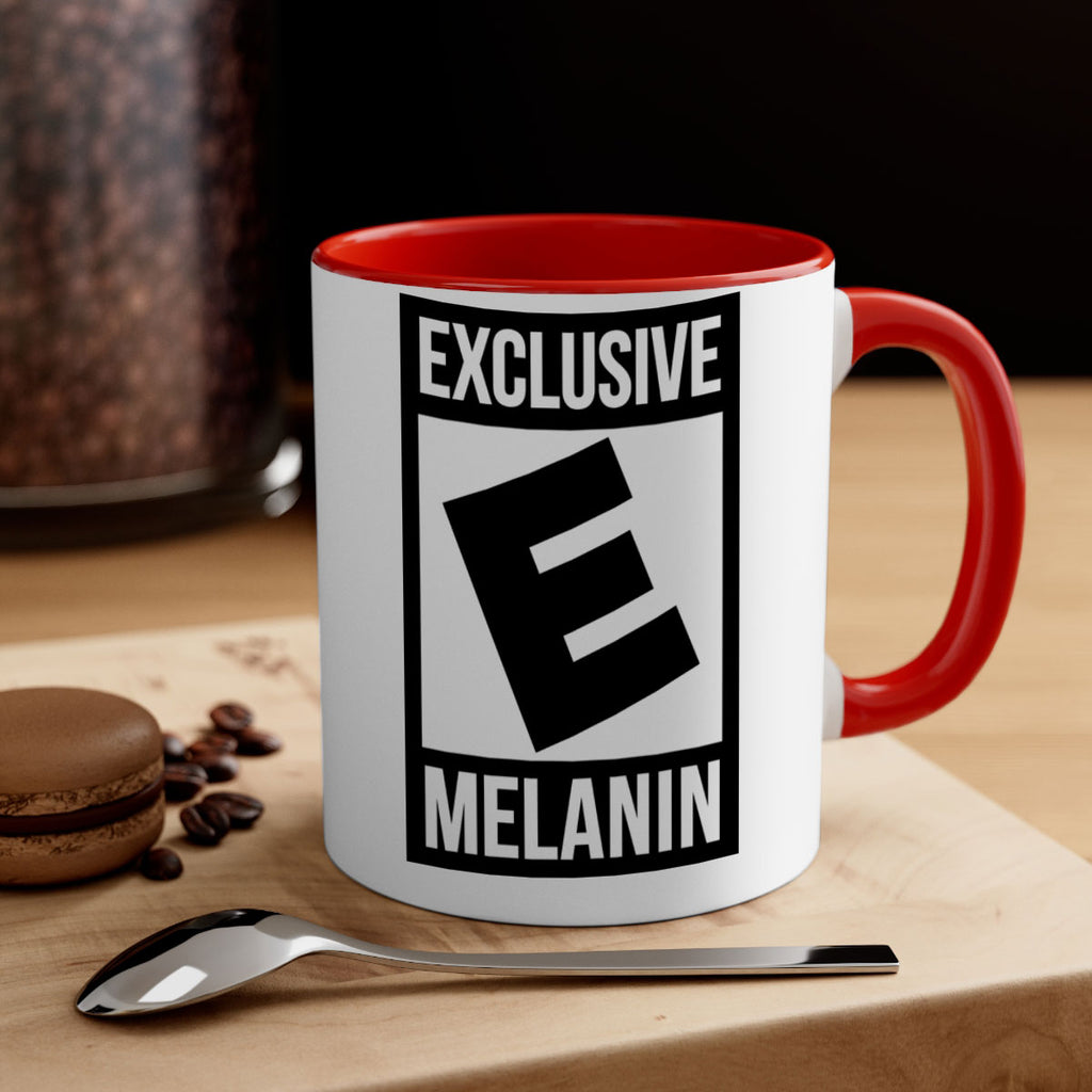 rated exclusive melanin 46#- black words - phrases-Mug / Coffee Cup