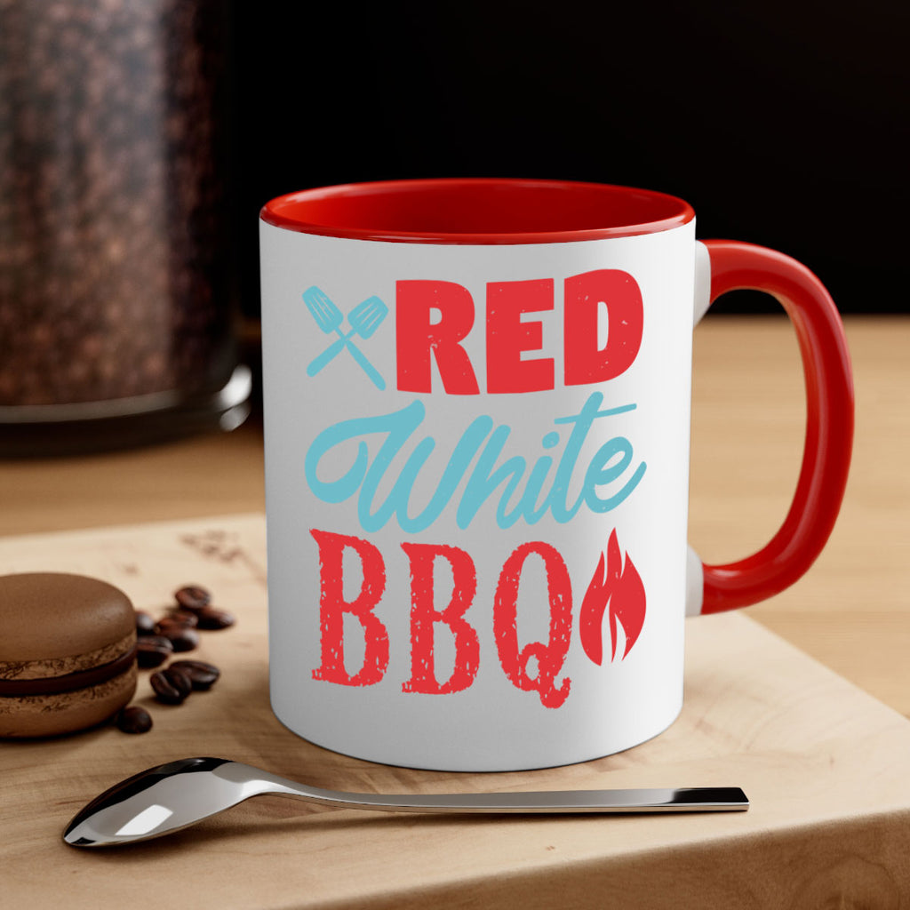 red white bbq 15#- bbq-Mug / Coffee Cup