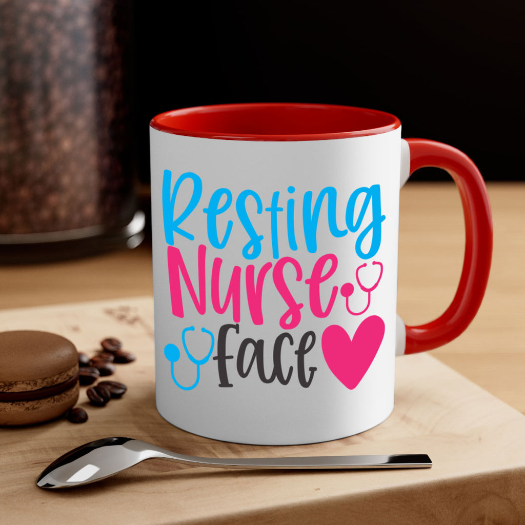 resting nurse face Style Style 56#- nurse-Mug / Coffee Cup