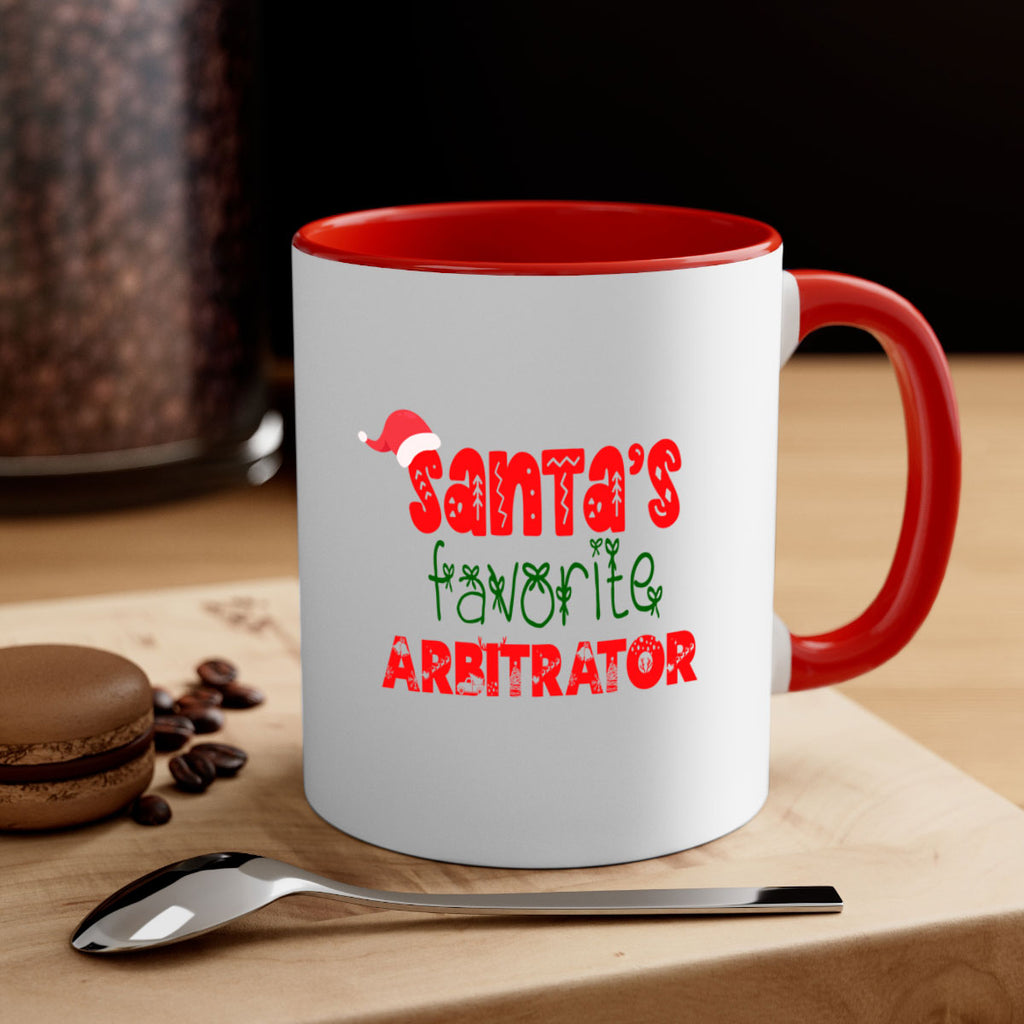 santas favorite arbitrator style 647#- christmas-Mug / Coffee Cup
