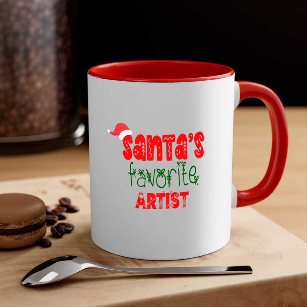 santas favorite artist style 653#- christmas-Mug / Coffee Cup