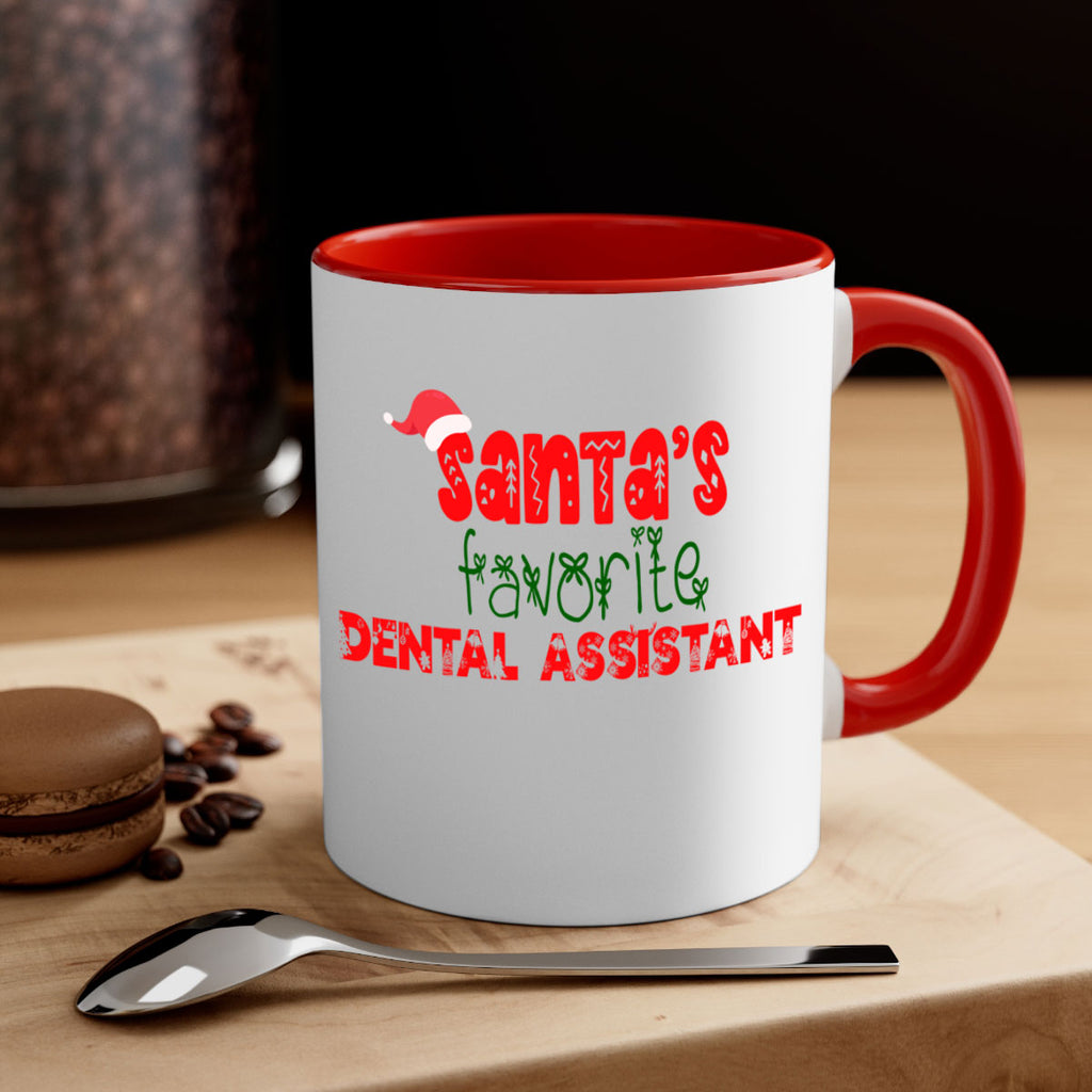 santas favorite dental assistant style 774#- christmas-Mug / Coffee Cup