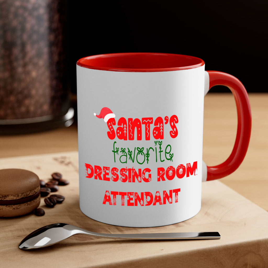 santas favorite dressing room attendant style 789#- christmas-Mug / Coffee Cup