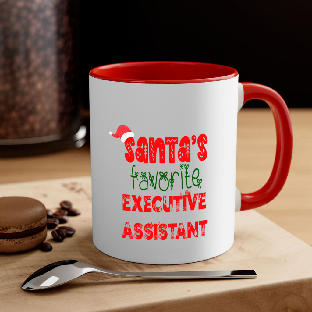 santas favorite executive assistant style 808#- christmas-Mug / Coffee Cup