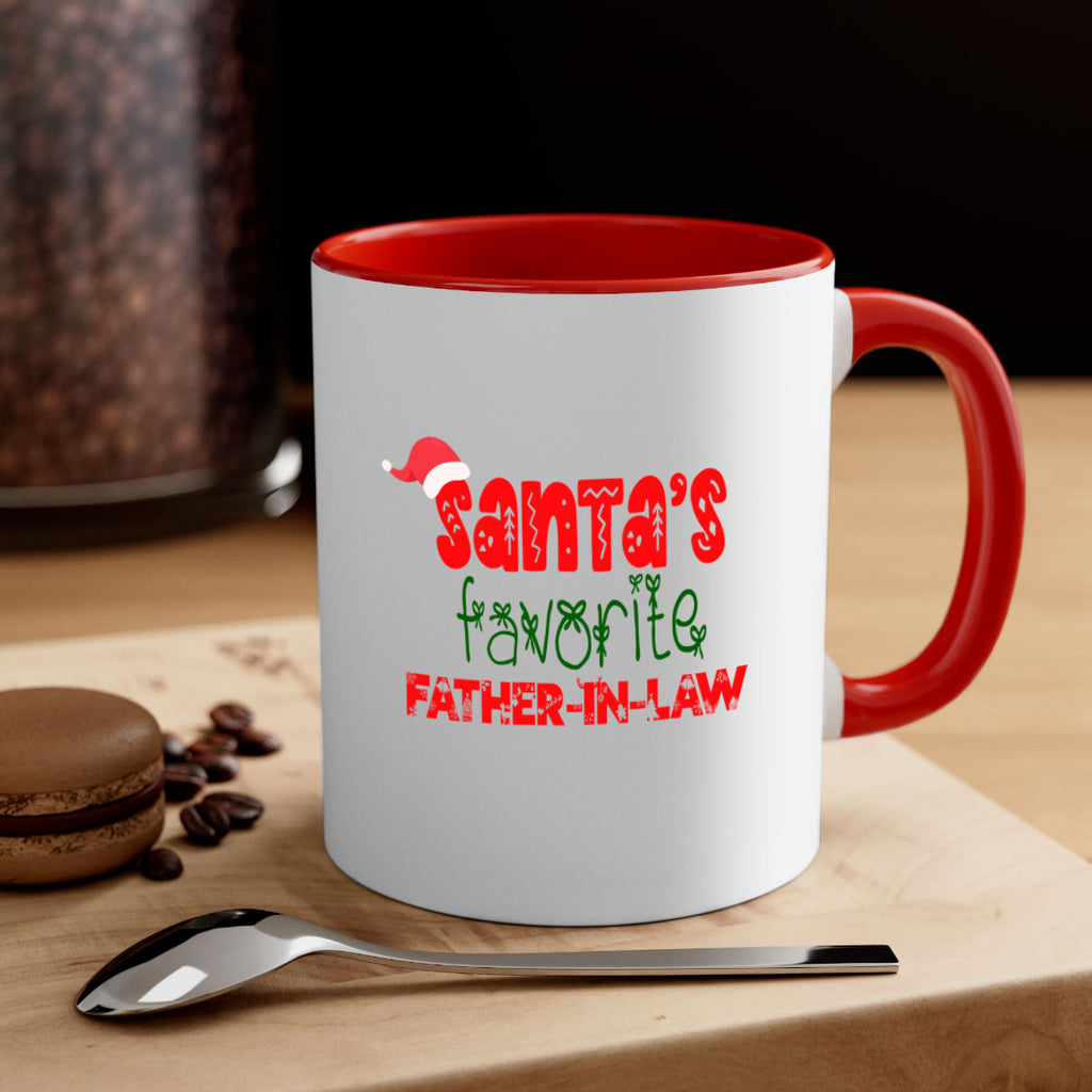 santas favorite father-in-law style 814#- christmas-Mug / Coffee Cup