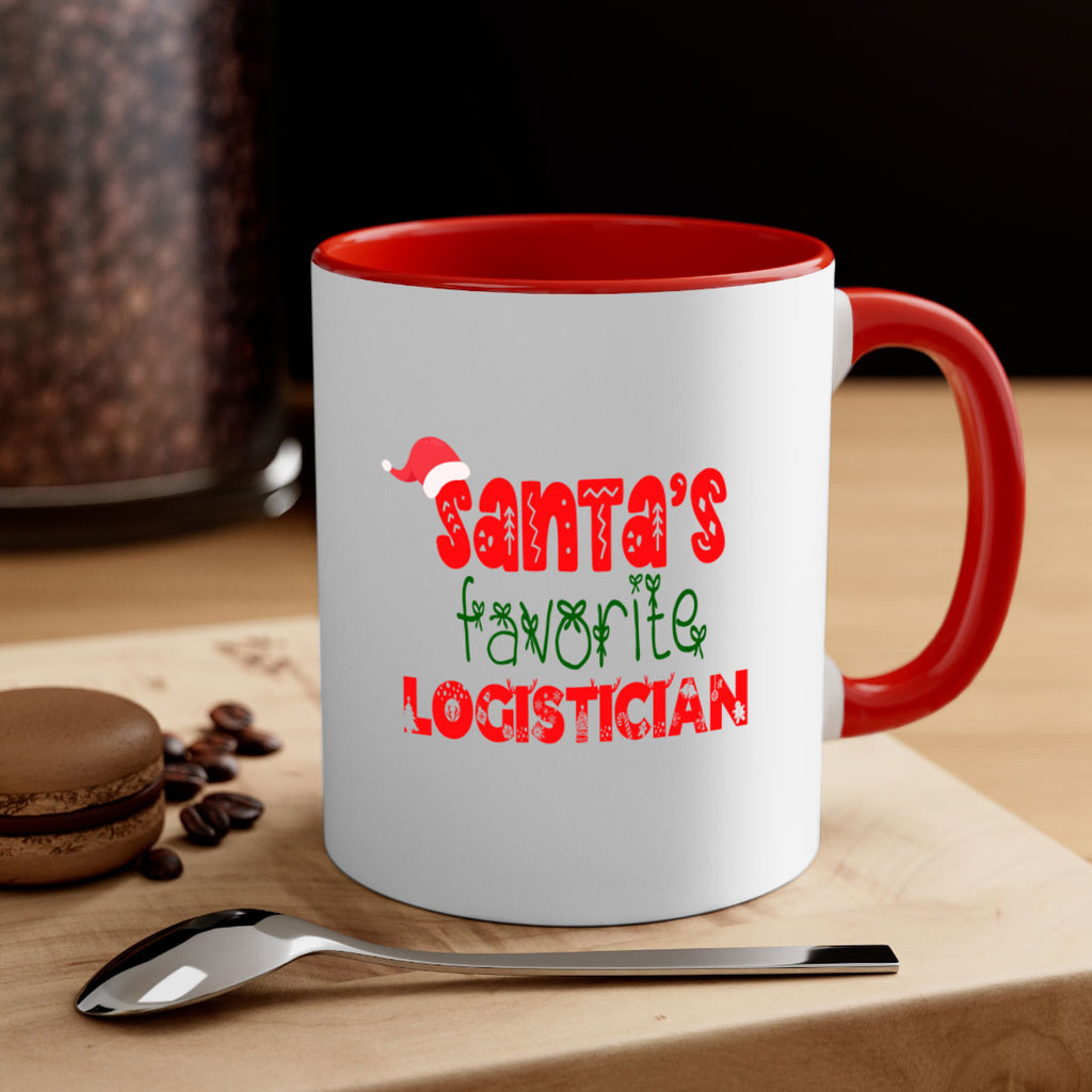 santas favorite logistician style 929#- christmas-Mug / Coffee Cup