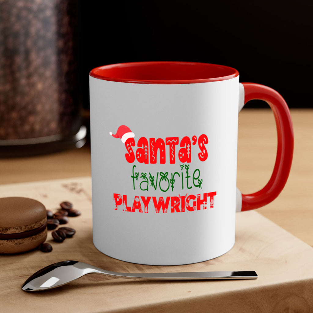 santas favorite playwright style 1023#- christmas-Mug / Coffee Cup