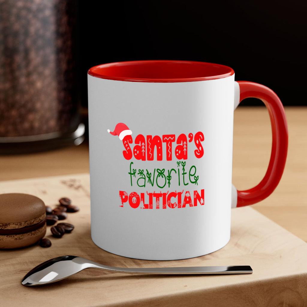 santas favorite politician style 1029#- christmas-Mug / Coffee Cup